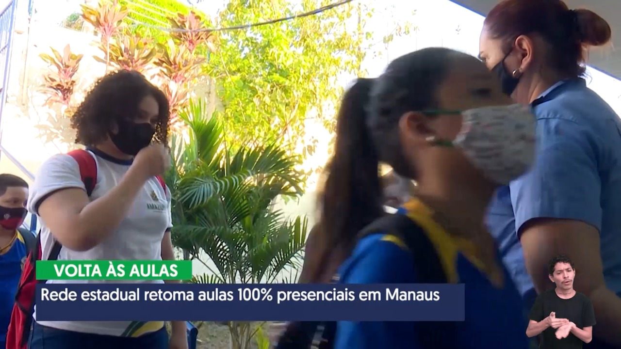 Escolas da rede estadual retornam às atividades presenciais