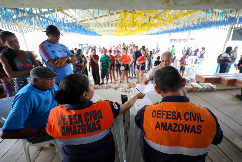 Governo do Amazonas divulga boletim sobre a estiagem no estado desta sexta-feira