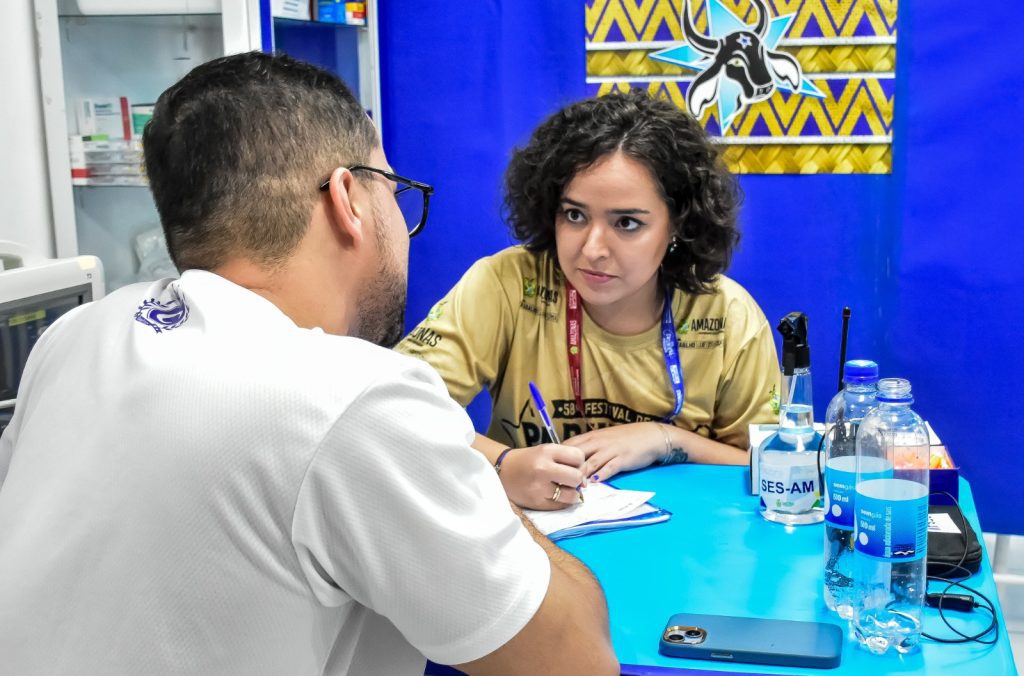 Festival de Parintins 2025: SES-AM registra mais de 2,8 mil atendimentos de saúde no primeiro dia de apresentações no Bumbódromo 3 9828cbcf d92d 40b3 b8b9 9e3fe4c09690