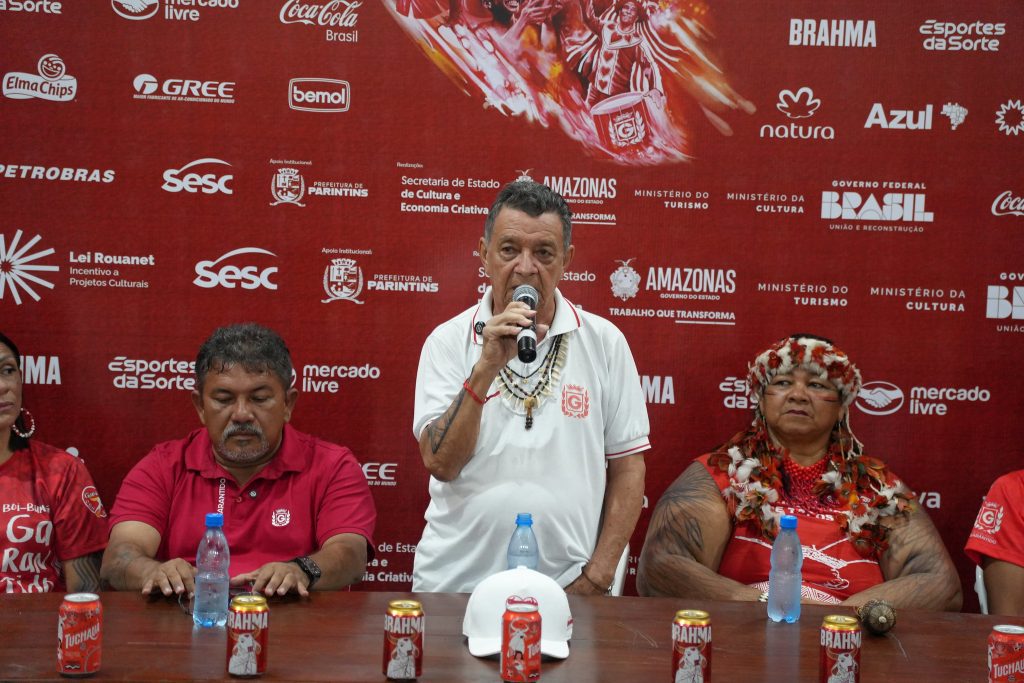 Festival de Parintins 2025: Boi Garantido destaca resistência e identidade popular em projeto de arena 4 Cultura Boi de Arena Garantido Fred Goes foto Aguilar Abecassis Secretaria de Estado de Cultura e Economia Criativa 5