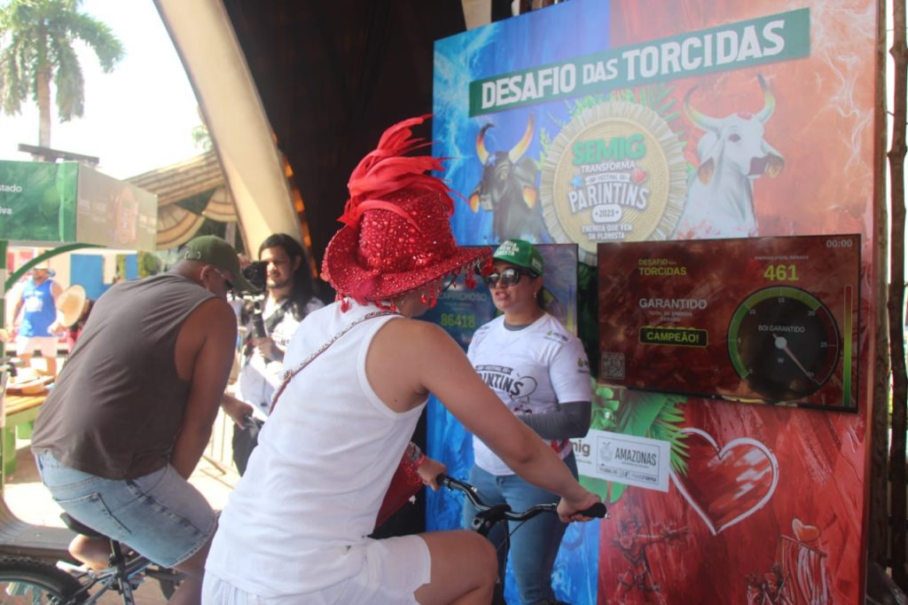 Festival de Parintins 2025: Semig promove sustentabilidade de forma divertida com o Desafio das Torcidas 5 SEMIG PIN DESAFIO TORCIDAS 02