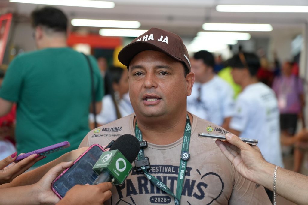Festival de Parintins 2025: Governo do Amazonas entrega Bumbódromo pronto para o início das apresentações 3 Secretario Caio Andre Foto Aguilar Abicassis