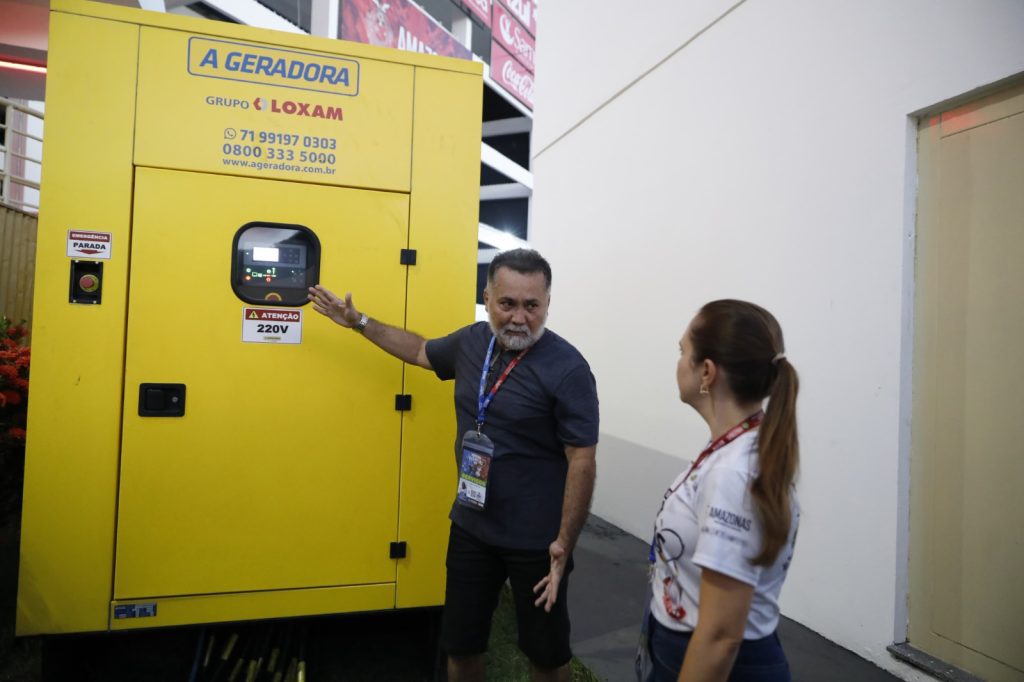 Festival de Parintins 2025: Seinfra realiza simulação para testagem da rede elétrica que irá abastecer o 58° Festival de Parintins 5 WhatsApp Image 2025 06 26 at 09.32.28