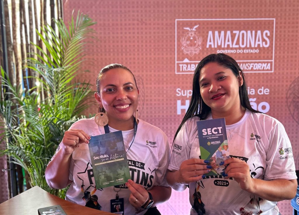 Festival de Parintins 2025: Sect inicia atendimento no Turistódromo com orientação sobre regularização fundiária 3 WhatsApp Image 2025 06 26 at 10.09.10