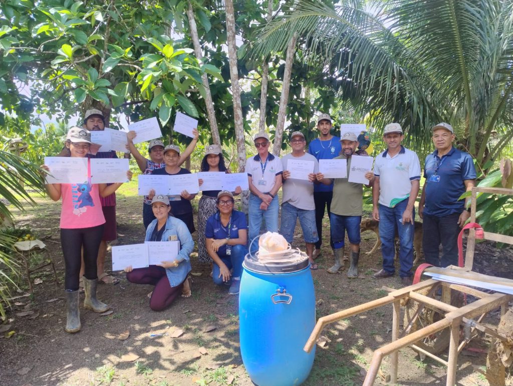 Sepror promove cursos para agricultores rurais de Manaus com foco na geração de renda e sustentabilidade 3 Sepror promove cursos para agricultores rurais de Manaus com foco na geração de renda e sustentabilidade