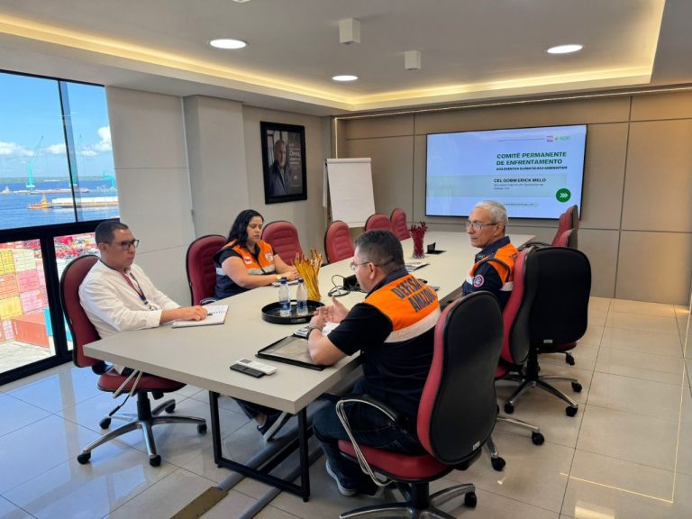 Governo do Amazonas apresenta prognóstico da estiagem ao Grupo Chibatão e reforça integração de ações