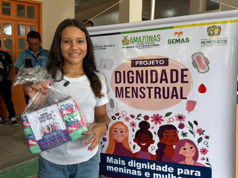 Rio Preto da Eva: Governo do Amazonas distribui mais de 3 mil absorventes do programa Dignidade Menstrual