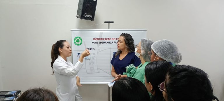HPS Platão Araújo promove treinamento, reforçando os protocolos de segurança no atendimento aos pacientes