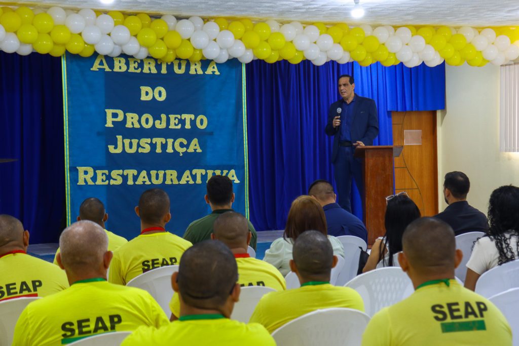 Humanização do sistema: Seap e TJAM lançam projeto Justiça Restaurativa Humanização do sistema: Seap e TJAM lançam projeto Justiça Restaurativa