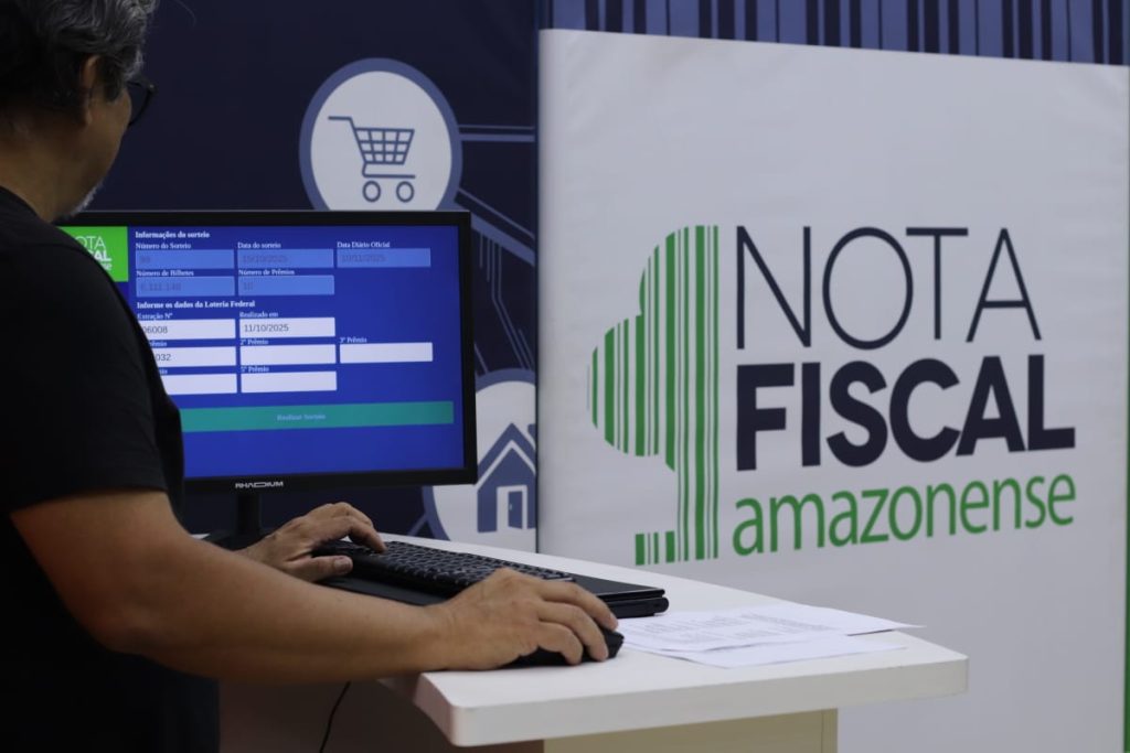 Quarenta pessoas foram contempladas nos sorteios da Nota Fiscal Amazonense desta quarta-feira