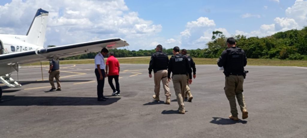 Operação integrada realiza recambiamento de internos no interior do Amazonas