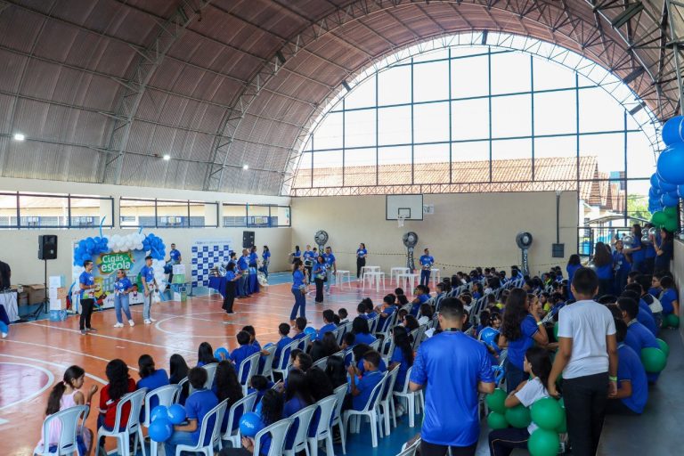 Responsabilidade Social: Cigás promove ação de voluntariado em escola da rede estadual de ensino