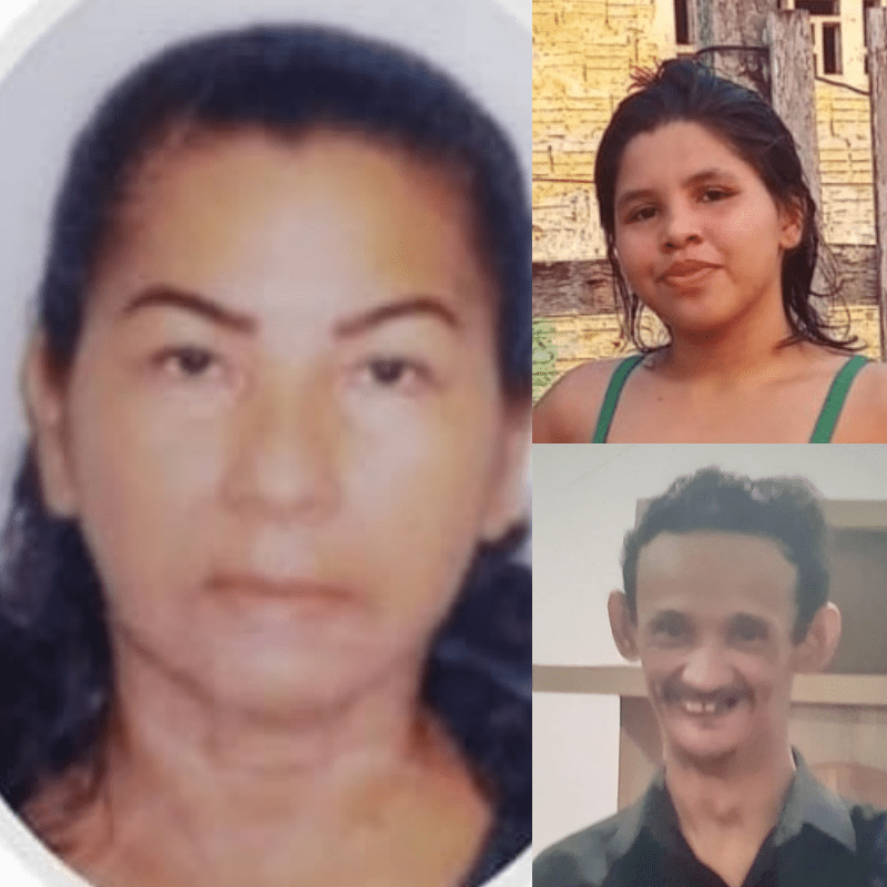 Polícia Civil divulga imagens de três pessoas desaparecidas