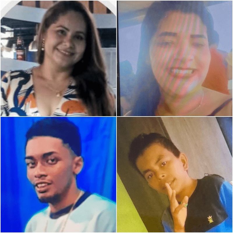 PC-AM divulga imagens de quatro pessoas desaparecidas