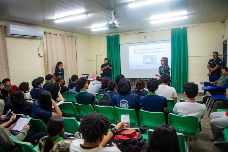 Sejusc realiza ação itinerante como preparação para os 21 Dias de Ativismo pelo Fim da Violência contra a Mulher