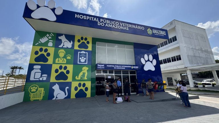 Hospital Público Veterinário do Amazonas registra mais de 23 mil procedimentos em um mês