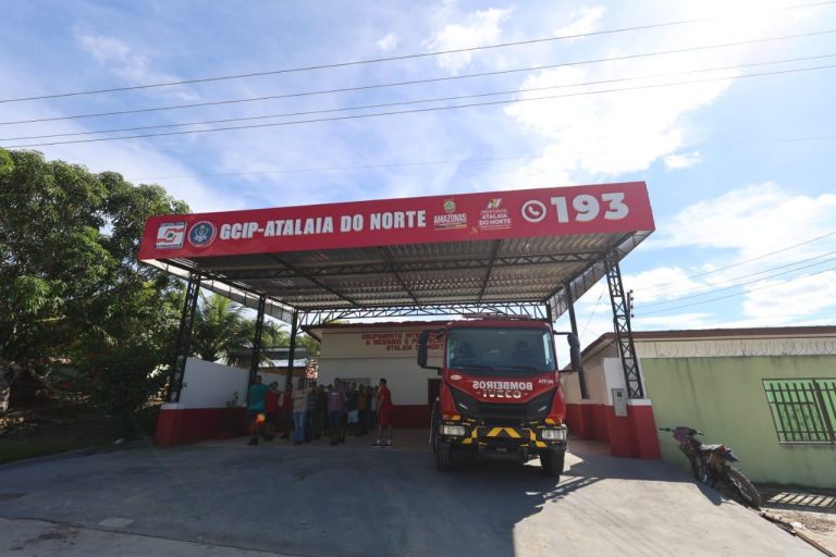 Governador Wilson Lima inaugura 12º Grupamento Integrado de Combate a Incêndio e Proteção Civil em Atalaia do Norte