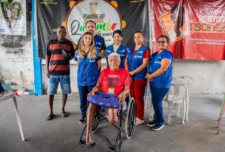 Dia da Consciência Negra: Morador de quilombo, em Manaus, tem assistência do Melhor em Casa