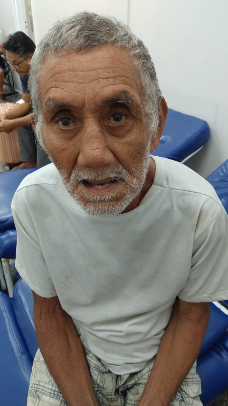 HPS João Lúcio pede ajuda para localizar familiares de paciente em processo de alta hospitalar