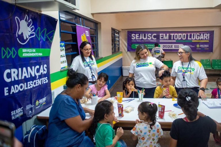 Sejusc realizou mais de 1.030 atendimentos durante a 25ª edição do Governo Presente na zona leste de Manaus