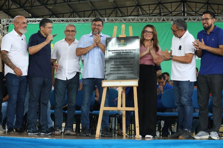 Governador Wilson Lima assina ordem de serviço para construção do Conjunto Amazonas Ecolar, em Iranduba