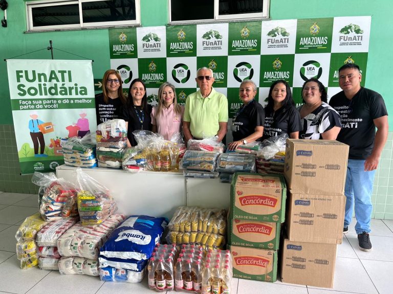 FUnATI Solidária: Instituição conclui doação de alimentos não perecíveis e produtos de limpeza a pessoas em vulnerabilidade social