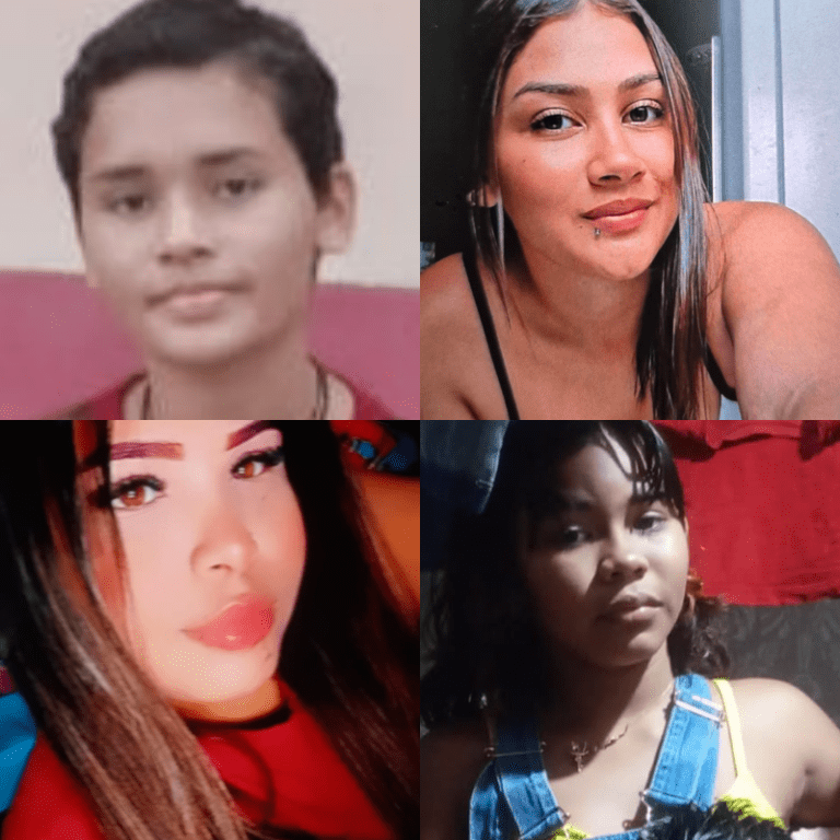 Polícia Civil do Amazonas divulga imagens de quatro pessoas desaparecidas