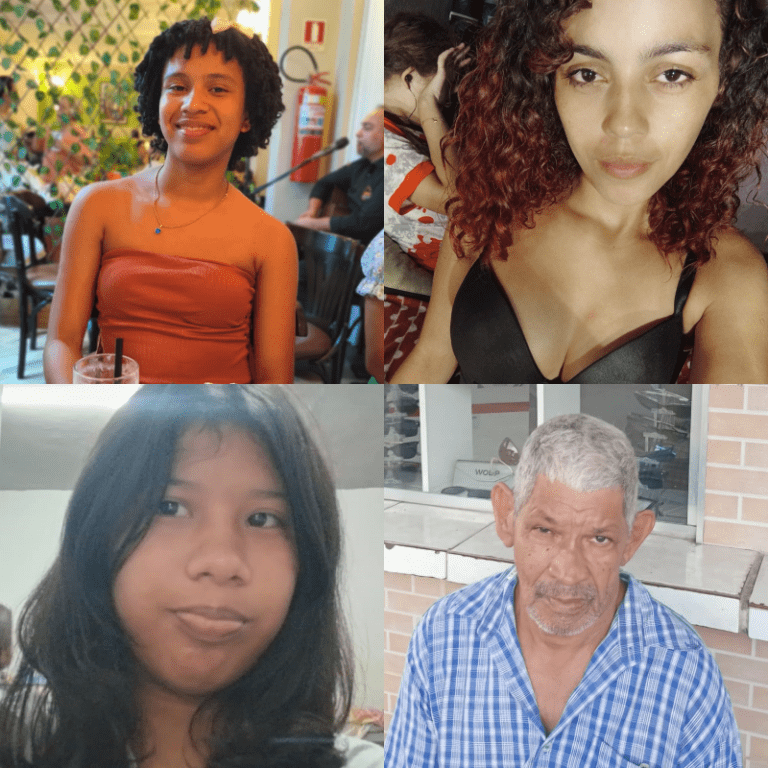 Polícia Civil do Amazonas divulga imagem de quatro pessoas desaparecidas em Manaus