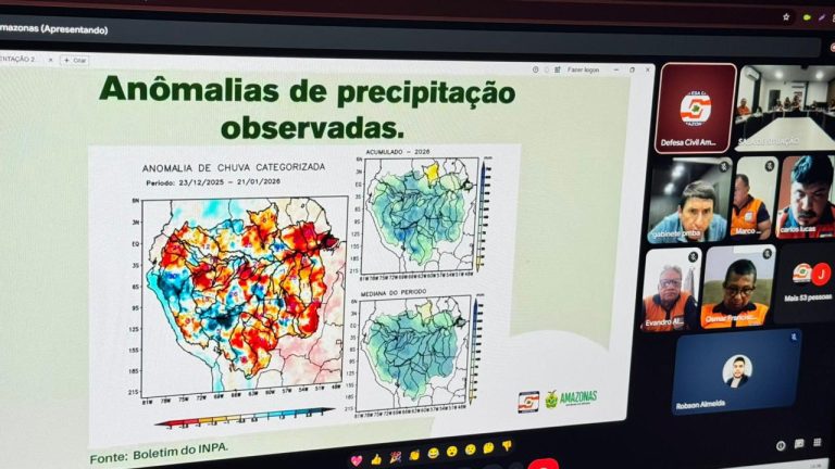 Defesa Civil do Amazonas intensifica preparação para a Cheia 2026 com estratégia integrada entre Estado e municípios