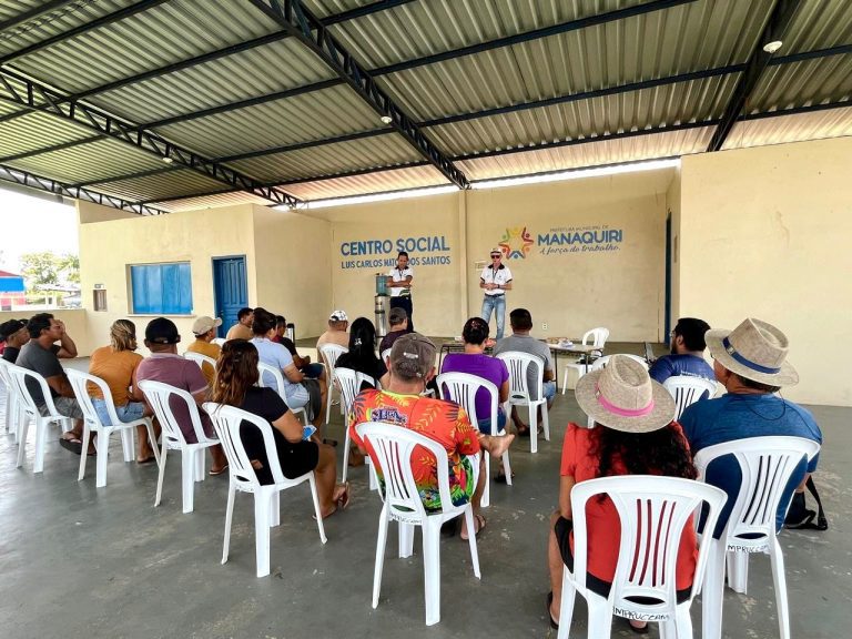Agricultores de Manaquiri participam de cursos sobre Horta Caseira e Cultivo da Melancia